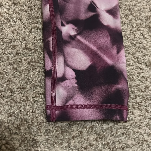 Lululemon Train Times Blush Blossom Alpine White Candy Pink Leggings - Picture 5 of 16